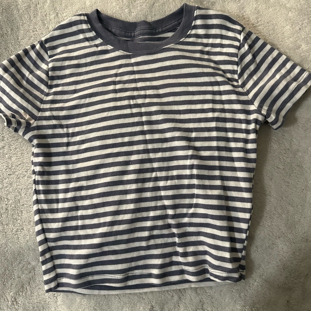 HOLLISTER Striped Baby Tee